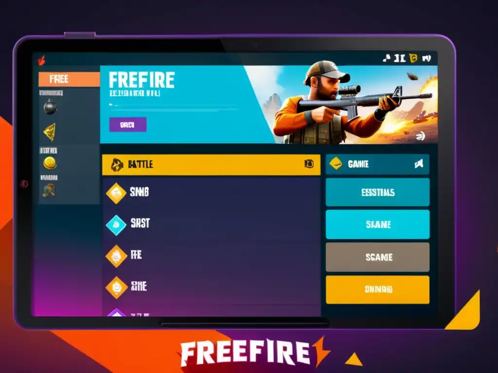 Batalla estratégica en FreeFire: Gestión de recursos Un emocionante escenario de batalla en FreeFire