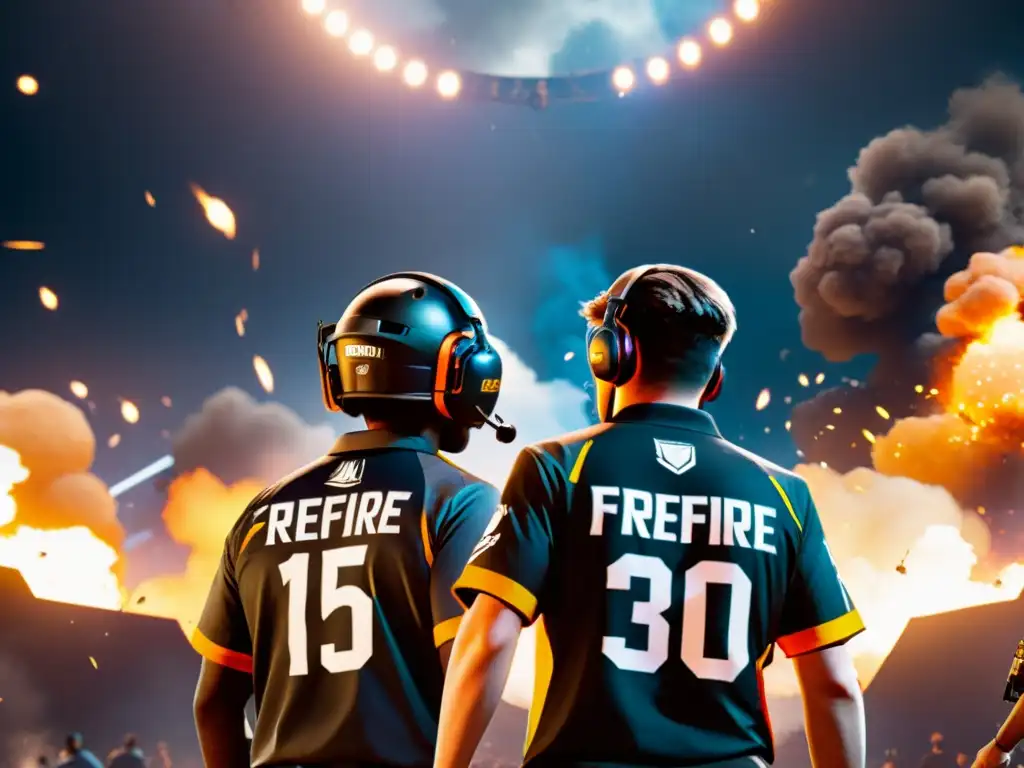 Equipo de FreeFire muestra la importancia del trabajo en equipo en una intensa batalla