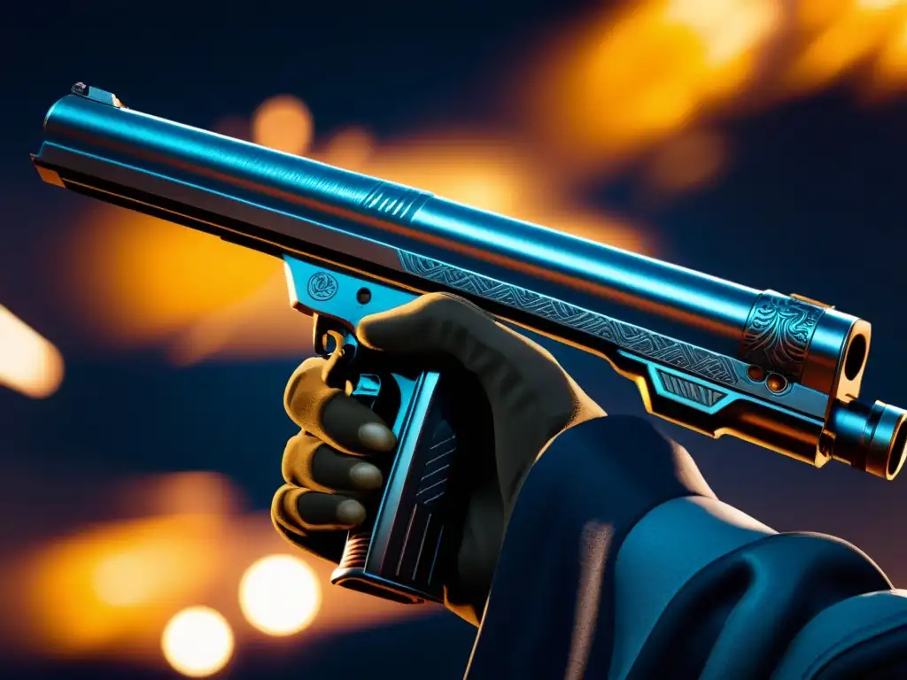 Detalles épicos: Nuevo arma en Free Fire Un jugador en Free Fire con un nuevo arma, mostrando detalles y estrategia