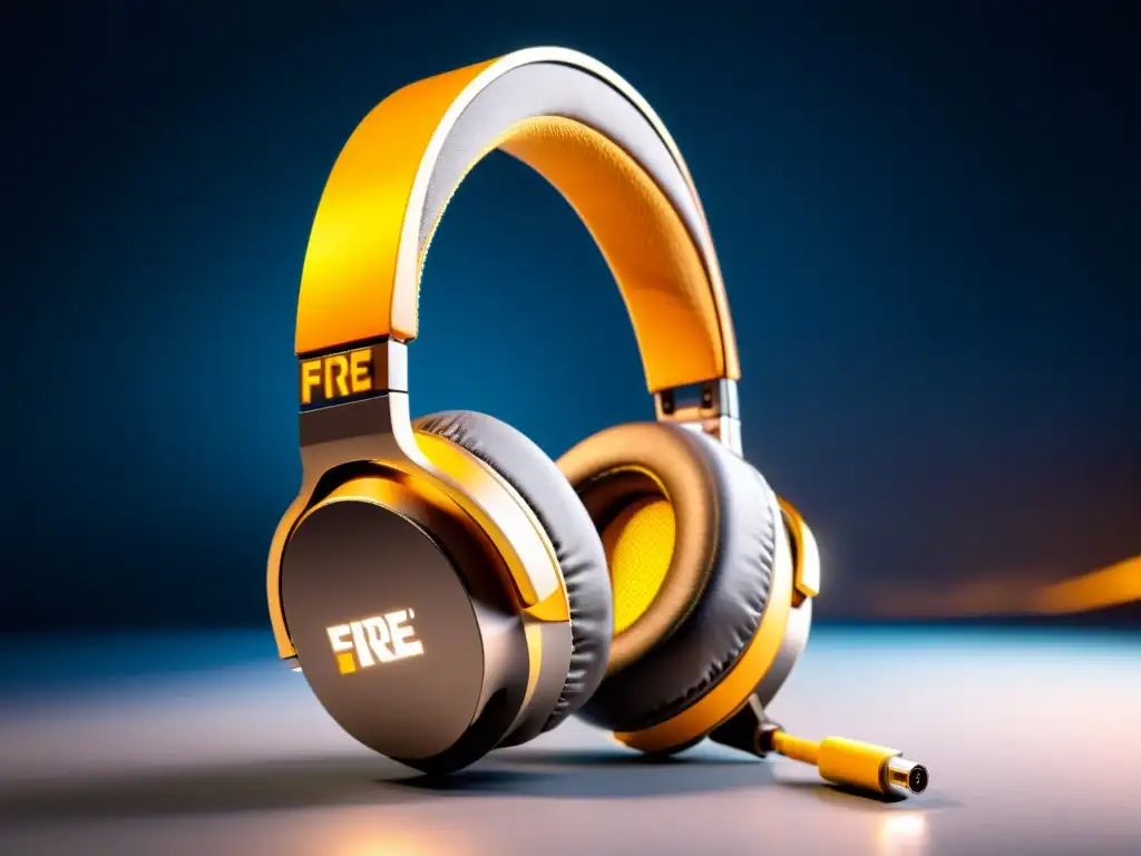 Los mejores auriculares inalámbricos para Free Fire: tecnología de vanguardia y diseño ergonómico, en un escenario vibrante de juego emocionante